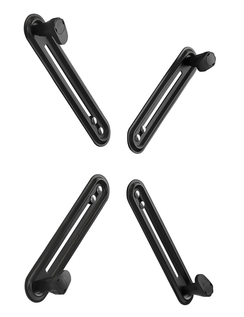 Mount-It! VESA Mount Adapter Mounting Kit for Non-VESA HP ACER Samsung DELL Asus Monitors 13 to 27 Inch LCD LED Screens, VESA 75 and 100 Compatible