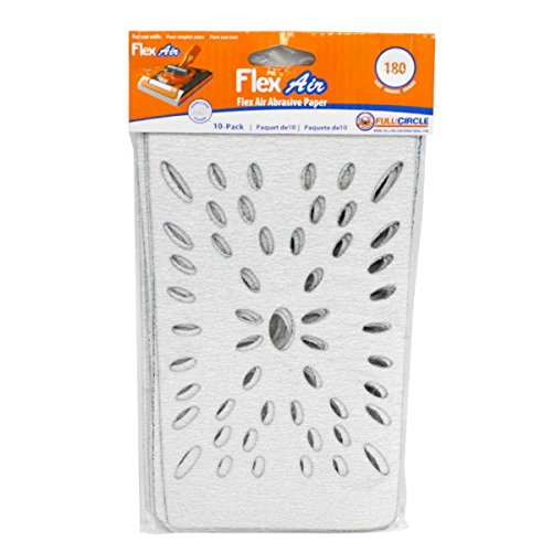Flex Air Stearated Sandpaper 180 Grit - 10 Pack - for Flex Air Sanding System
