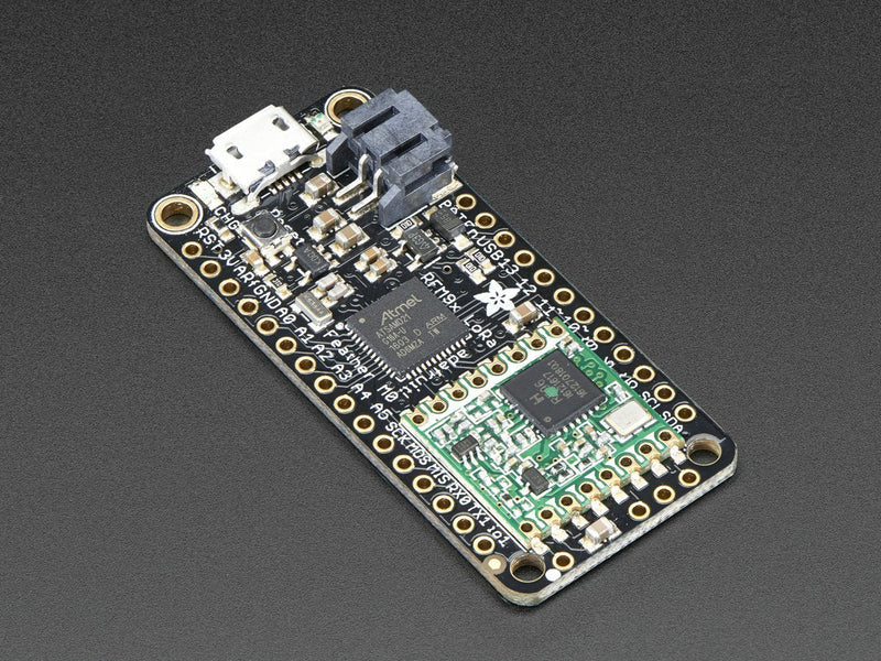Adafruit Feather M0 Single Board Computer with RFM95 LoRa Radio - 900MHz