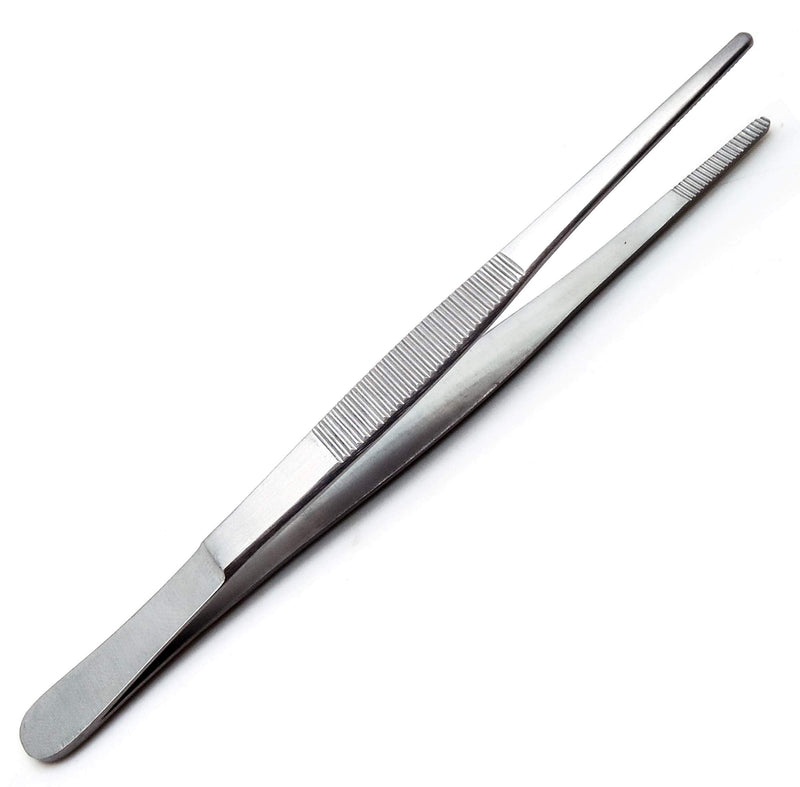 Dressing Thumb Forceps 6 Inch Tissue Tweezer 2cm Serrated Tip Stainless Steel Superior Instruments