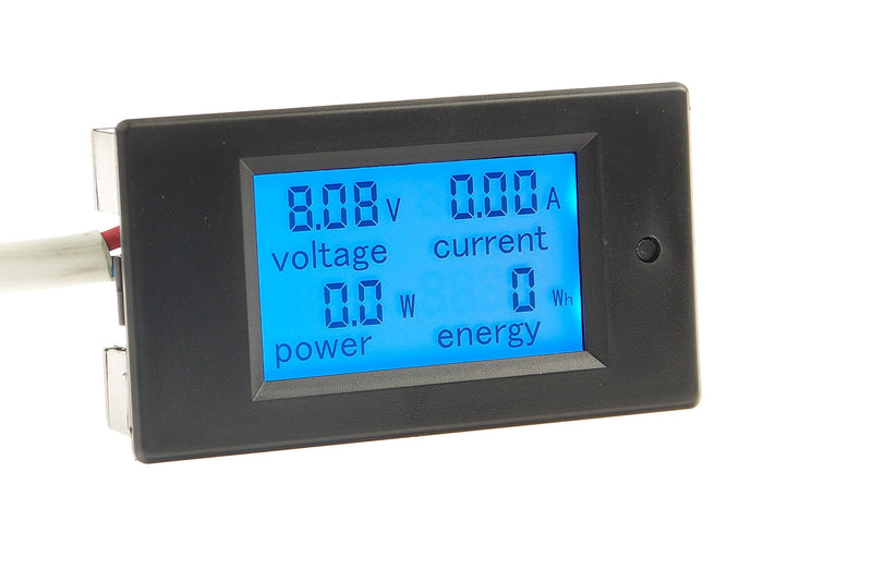 DC 6.5V-100V 0-50A LCD Display Digital Current Voltage Power Energy Meter Multimeter Ammeter Voltmeter with 50A 75mv Current Shunt