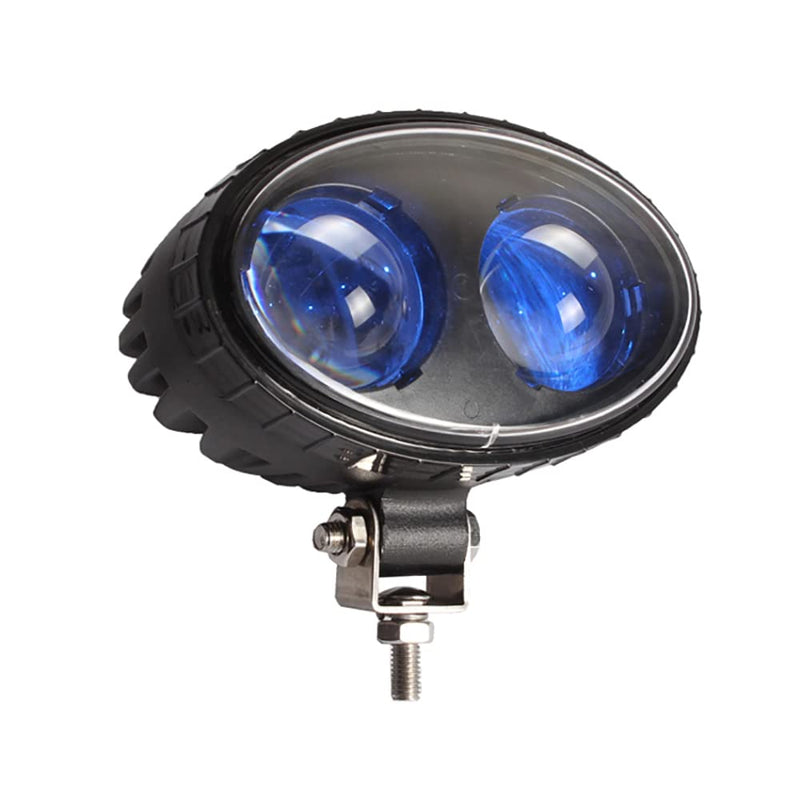 LED Forklift Safety Light Blue Spot Light, Warehouse Safe Warning Light 8W Led Chip 10V-100V Wide Voltage 250LM Square Blue 8W Square spot light