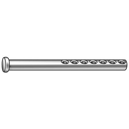 Aivoxe Clevis Pin, Universal, Steel, Zinc Plated, 0.375 in x 4 in, Silver, 10 Pack