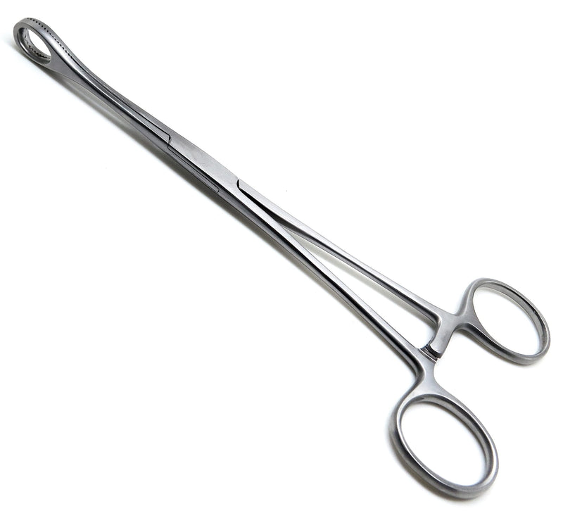 Foerster Sponge Forceps 9.5" Straight Serrated Surgical Holding Veterinary Instruments