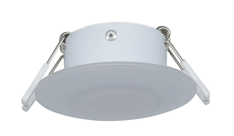 Facon 3 Inch 12V LED RV Puck Light, DLFST3-008/RVR3H-MH34, 3400K Full Aluminum Recessed Mount Down Light, 12Volts Interior Light for RV Motor-Homes Camper Caravan Trailer Boat 3400K Warm White Light