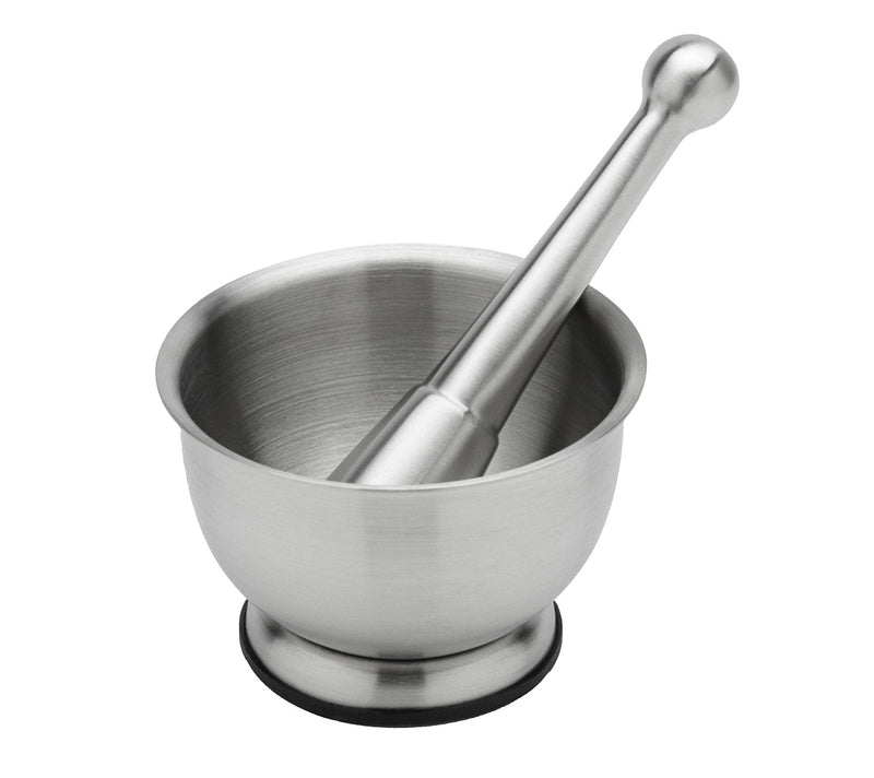 Fox Run Mortar and Pestle, Stainless Steel