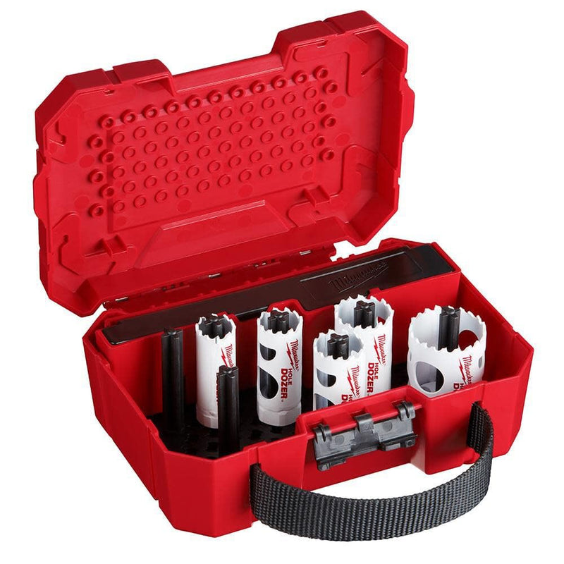 MILWAUKEE'S Hole Saw Kit,Saw Range 3/4" to 2-1/4", 1 Count (Pack of 1)