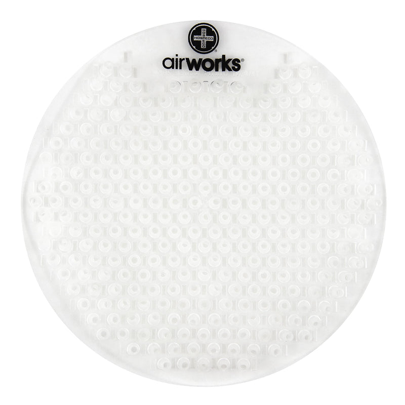 airworks AWSFUS233-BX Splash Free Urinal Screen, Sunburst, 0.22 lb, 8" Height, 6" Width, Clear (Pack of 10) Clear Sunburst
