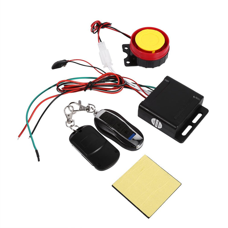 VGEBY Motorcycle Security Kit Anti-Theft Alarm System Remote Control Engine Start Master Racing Alarm System of Motorcycle Master Racing Alarm System of Motorcycle 12V Scooter Alarm