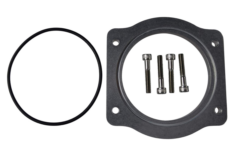 ICT Billet LS 92mm Throttle Body to 102mm Intake Manifold 4 Bolt TB Adapter LS1 LS3 LSX 551571 Natural