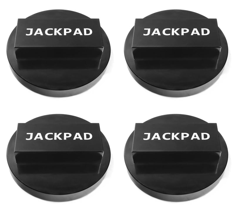 Jack Pad Adapter Anodized Black Replacement for B-MW 135 335 535 E82 E88 E46 E90 E91 E92 E93 E38 E39 E60 E61 E63 E64 E65 E66 E70 E71 E89 X5 X6 X3 1M M3 M5 M6 F01 F02 F30 F10(4 pcs) 4pcs