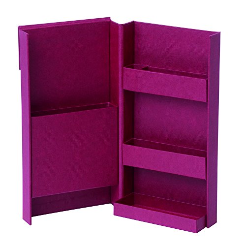 Nakabayashi Lifestyle Tool Wall Box (S) Wine Red 91212