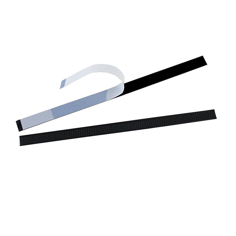 AwePackage Peel-and-Stick Tin Tie - 5-1/2 inch (Black, 500) Black