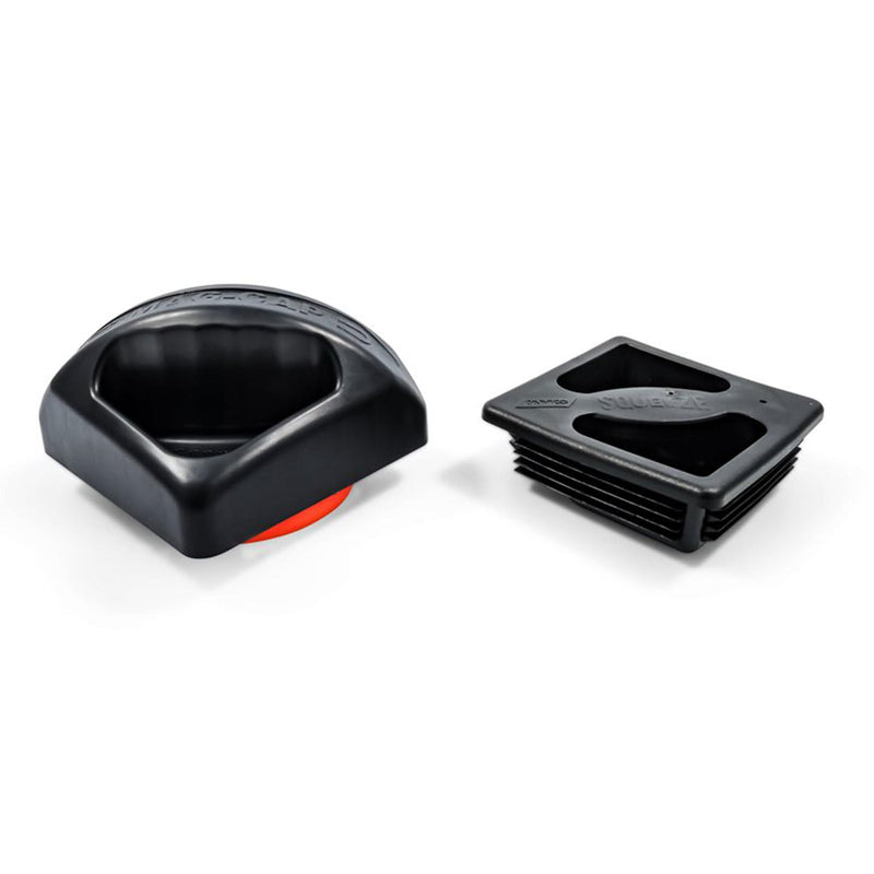 Camco 40310, Magnetic RV Bumper Cap | Features Heavy-Duty Neodymium Magnets, Small Airflow Vent Holes, and Includes a Bonus No-Insect Bumper Cap Magnetic Cap and Squeeze Grip Cap