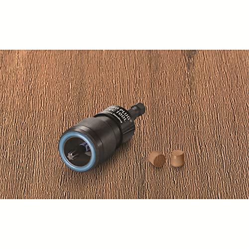 Pro Plug PVC Plugs and Pro Plug PVC Tool for Azek Mahogany Decking, 375 Plugs for 100 sq ft, 1 Tool