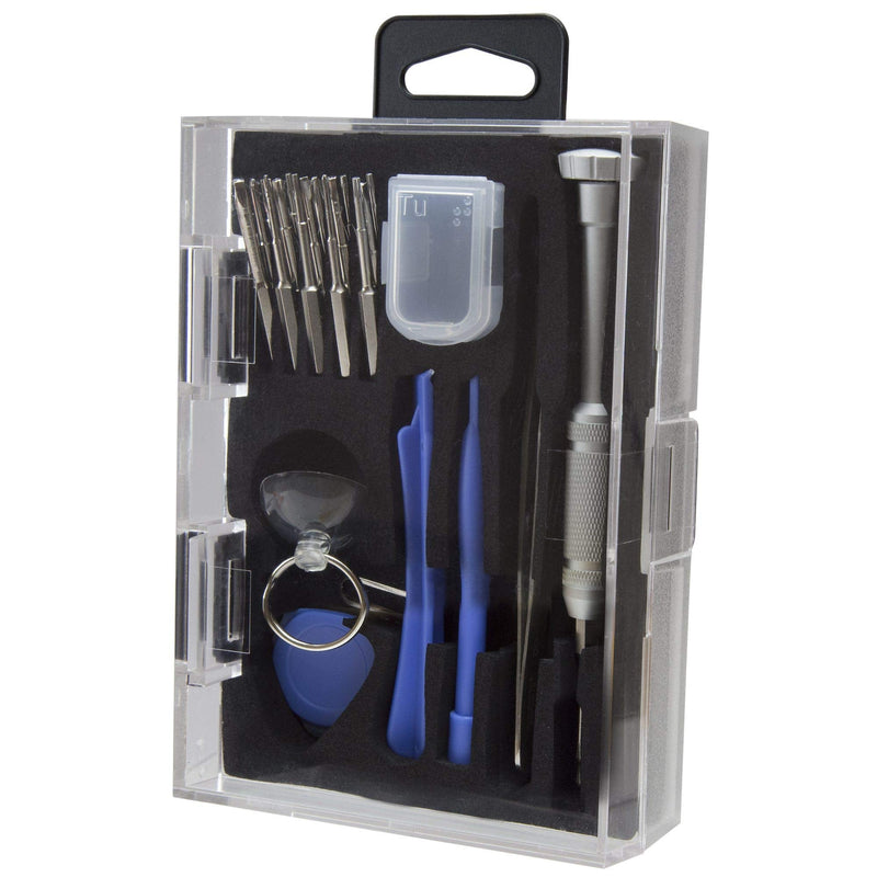 StarTech.com Cell Phone Repair Kit - with Case - Multipurpose - Computer Tool Kit - Electronics Kit - PC Tool Kit , TAA (CTKRPR) 23 piece