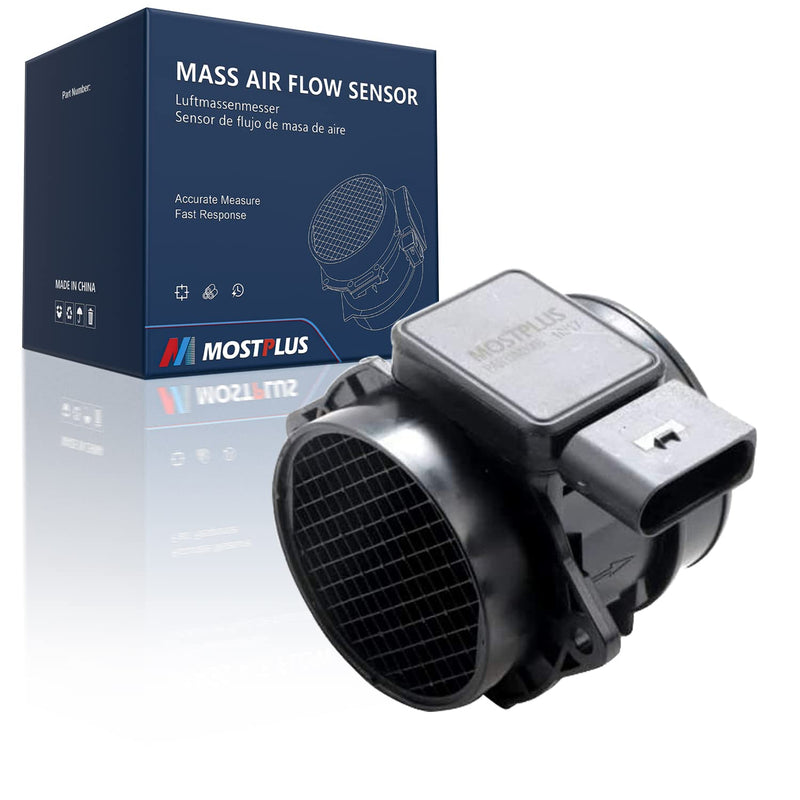 MOSTPLUS 5WK96431 Direct Replacement MAF Mass Air Flow Sensor Meter MAF Compatible for Hyundai 28164-23700