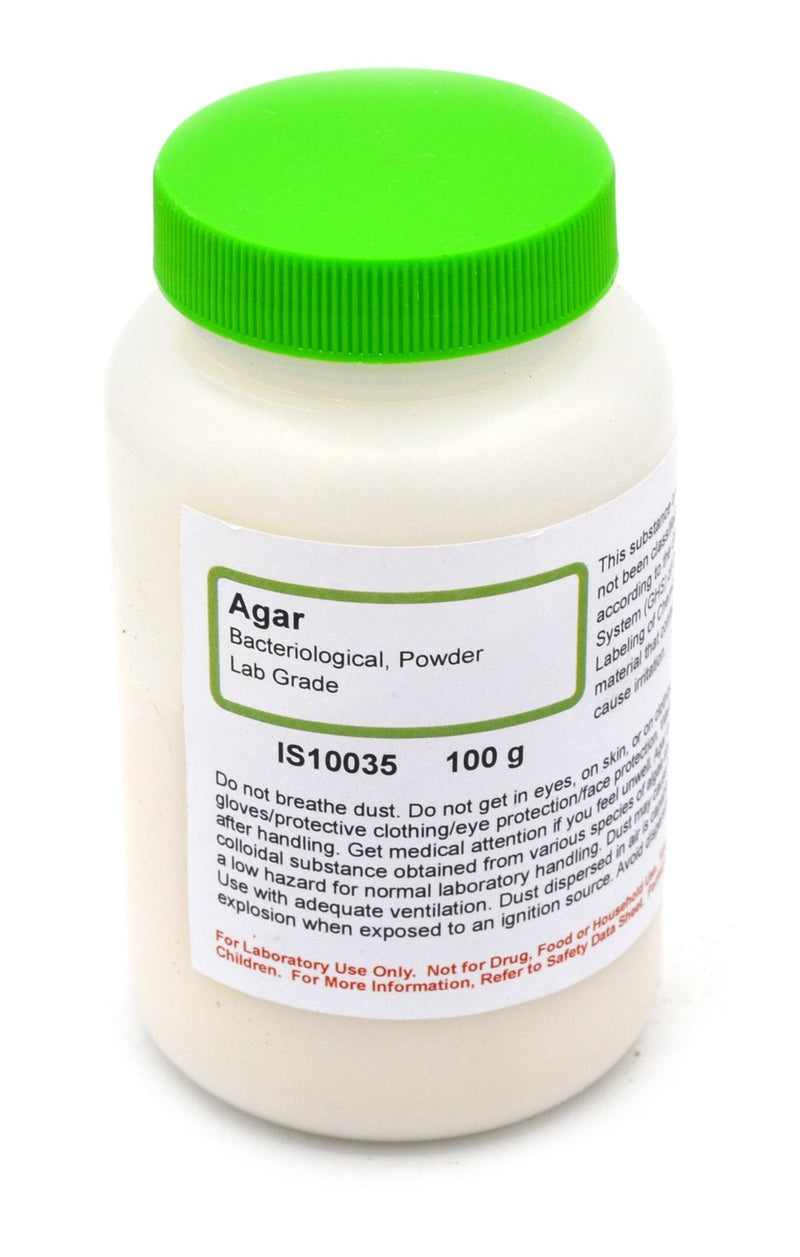 Laboratory-Grade Agar Powder, 100g - The Curated Chemical Collection