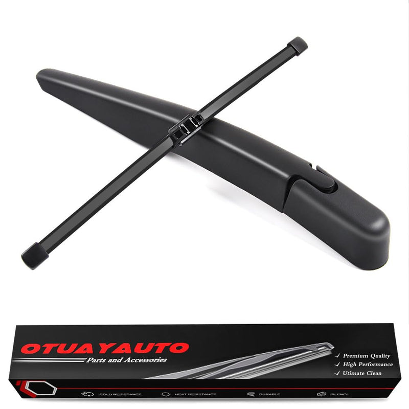 OTUAYAUTO Replacement for Ford Escape 2013-2019, Ford Explorer 2011-2023, Lincoln MKX, MKC Rear Windshield Back Wiper Arm Blade Set OEM BB5Z17526-C