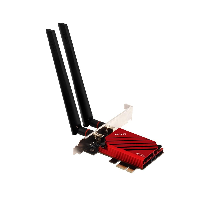 FENVi PCIE WiFi Adapter for Desktop WiFi 7 BE200 Tri-Band PCIe Network Adapter with 8774Mbps Speed and BT5.4, Compatible with Windows 11/10, Not for AMD Motherboards