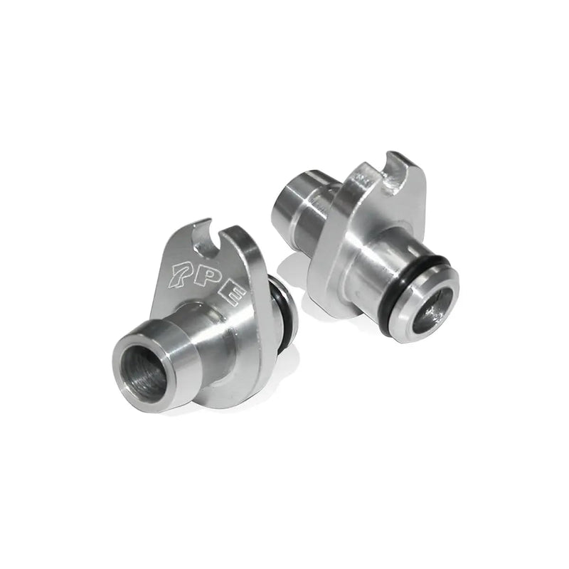 PPE BILLET ALUMINUM CRANKCASE BREATHER REPAIR FITTINGS 2001 2002 2003 2004 2005 2006 2007 2008 2009 2010 GM GMC DURAMAX DIESEL 6.6L - 114020000