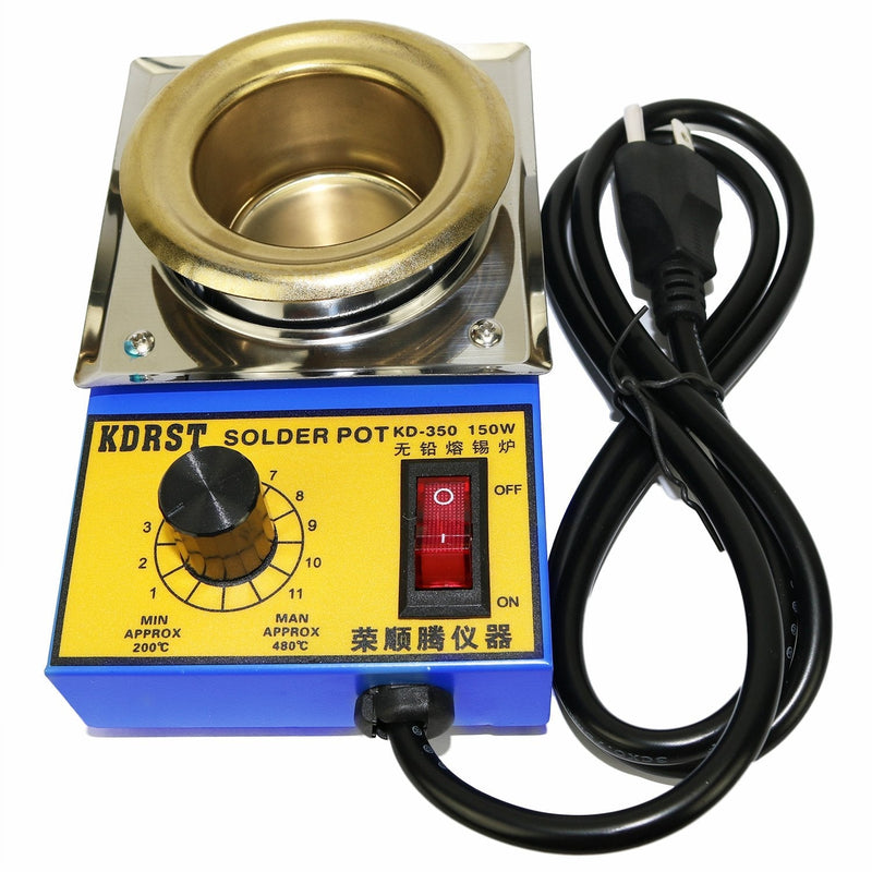 TwinkleBay Solder Pot 50mm with 500g Capactity for Welding and Soldering Bath, 110V 150W