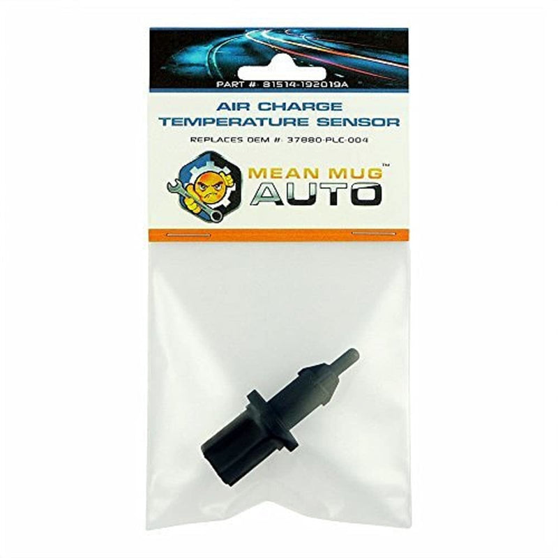 81514-192019A Air Charge/Intake Temperature Sensor (IAT Sensor) - Compatible with Acura, Honda: MDX RSX TSX, Accord, Civic, CR-V, Element, Fit, S2000 - Replaces OEM #: 37880-PLC-004