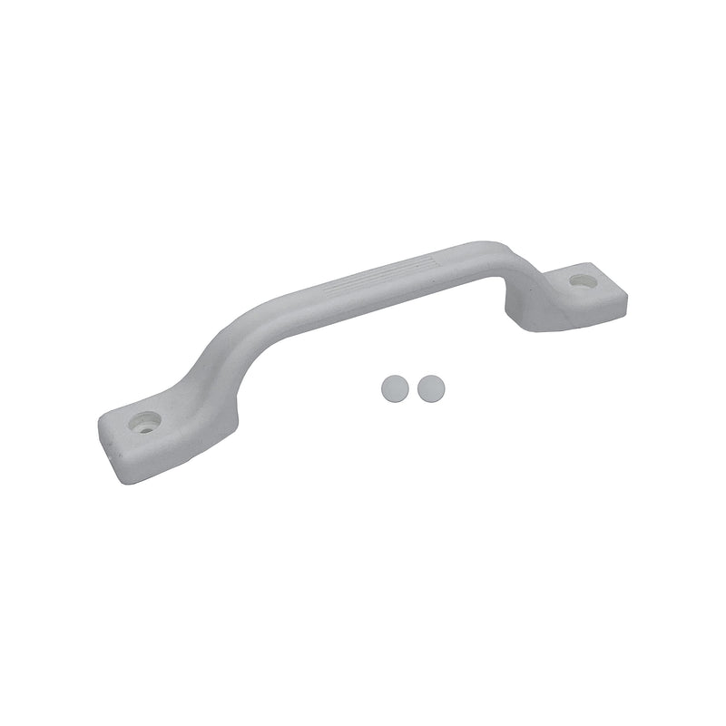 Plastic Grab Handle-Entry Door Assist Bar for RV, Trailer, Camper, Motor Home, Cargo Trailer, Boat-OEM Replacement (White) White