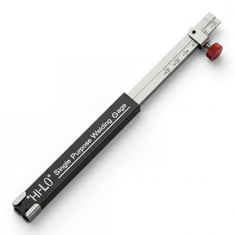 WeldingStop Hi Lo Gauge Hi-Lo Internal Welding Gage Single Purpose in Inch Stainless Steel HI-Lo Gauge Inch