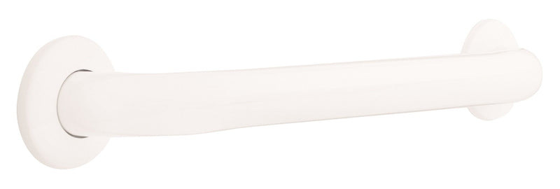 Delta 5600 Series (1-Pack) 18' Shower Grab Bar Seniors ADA Compliant White 450 lb Capacity Bathroom Safety Handle for Shower, Bathtub | Wall Mounted Balance Assist, Grip D5618W