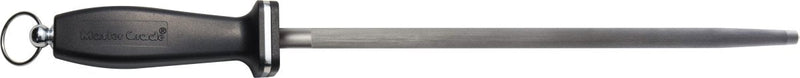 Hard-Chrome Finish Knife Sharpener Rod, Knife Honing Rod, knife sharpeners for kitchen knives L 12″ D 0.5”