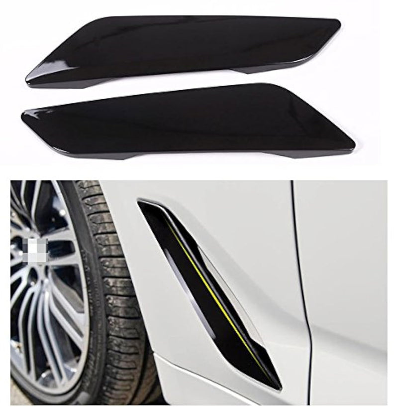 Eiseng Side Wing Air Vent Hood Intake Fender Cover Trim for BMW 5 Series G30 2017 2018 2019 2020 2021 2022 2023 Exterior Accessories