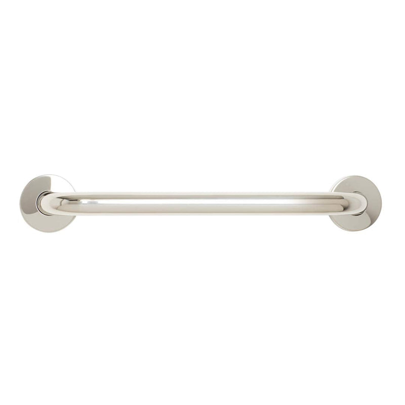 Seachrome Bathroom Grab Bar, 12 inch Stainless Steel, Handicap Grab Bar, 1 1/4 inch Diameter, Polished Finish (IGXS-120-QCR)
