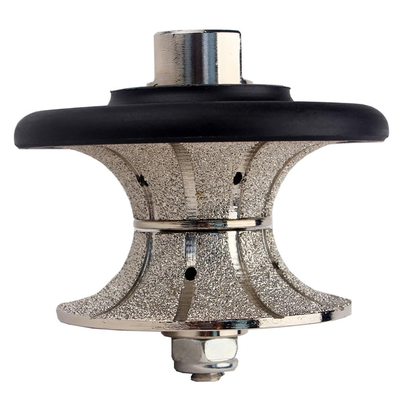 V40(1-1/2") 40mm Full Bullnose Diamond Hand Profiler/Router Bits with 5/8-11 Thread for Granite Countertop
