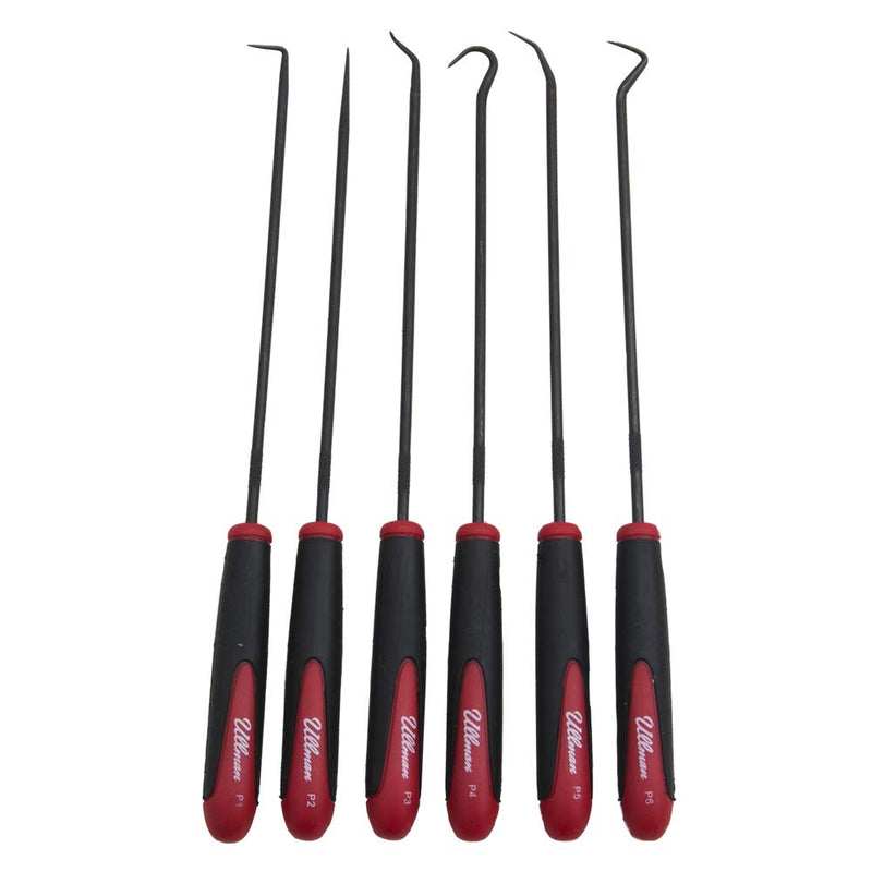 ULLMAN Devices Corp - SIX Piece 9-3/4 Long Hook & Pick Set