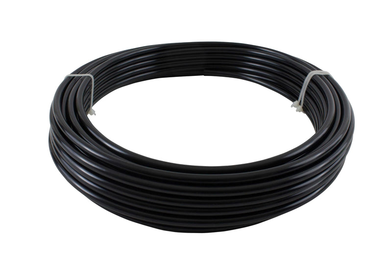 Mytee Products 1/4" OD x 50' Black SAE J844 Nylon Air Brake Tubing DOT Approved | Pneumatic Nylon Air Line Hose for Air Brake System 50 Feet 1 - Pack