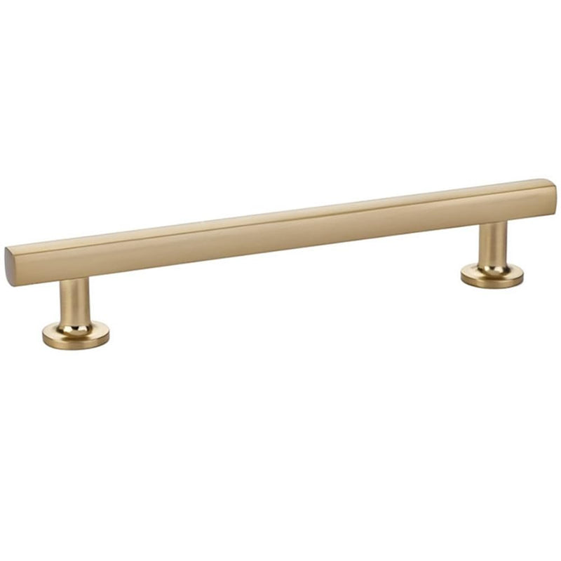 86455 Us4 6 in Freestone Pull Satin Brass 6 Inch
