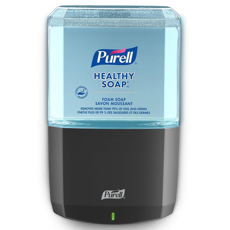 PURELL ES8 Automatic Soap Dispenser, Graphite, for 1200 mL PURELL ES8 HEALTHY SOAP Refills (Pack of 1) - 7734-01 - Manufactured by GOJO, Inc. 1 Count (Pack of 1)