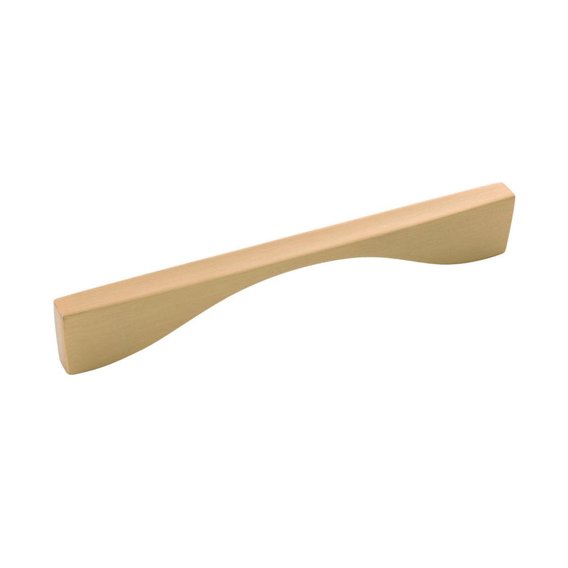 Belwith-Keeler B076151-BGB Channel Pull, 6-5/16 Inch (160mm) Center to Center, Brushed Golden Brass