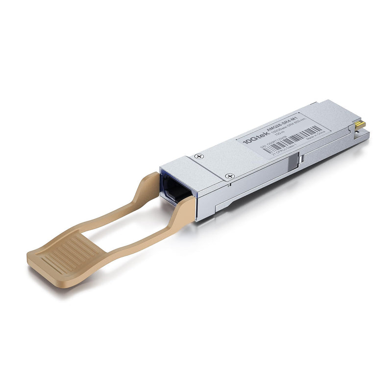10Gtek QSFP28 100GBASE-SR4 Transceiver, 100G MPO MultiMode Optical Fiber Module for Cisco QSFP-100G-SR4-S, 850nm, DDM, 100m 100GBase-SR4: 100m