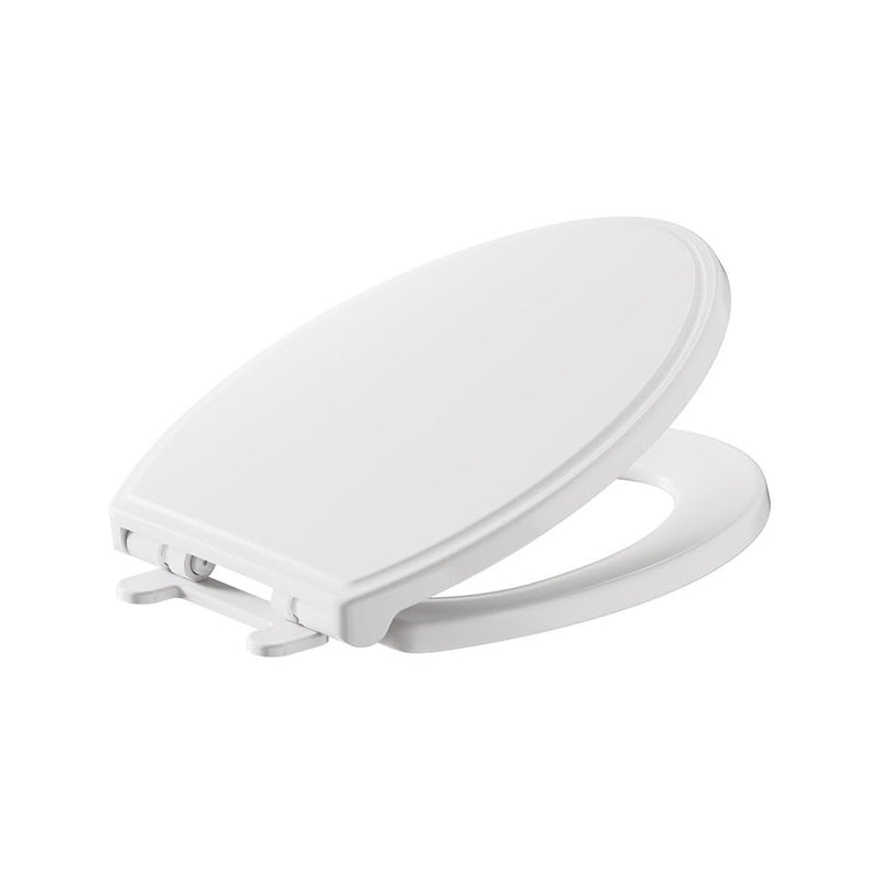 American Standard 5020A65G.020 Traditional Luxury Elongated Toilet Seat Soft Close, White Elongated Front