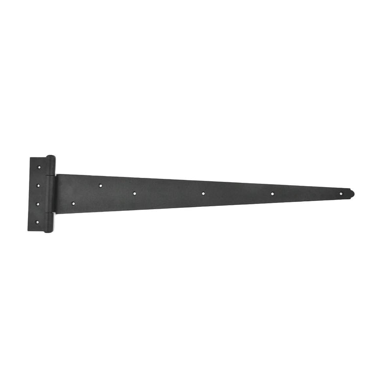 Renovators Supply Manufacturing Gate Hinges for Wooden Fences Heavy Duty 25.25 in. T Strap Hinge with Mounting Hardware Pack of 1