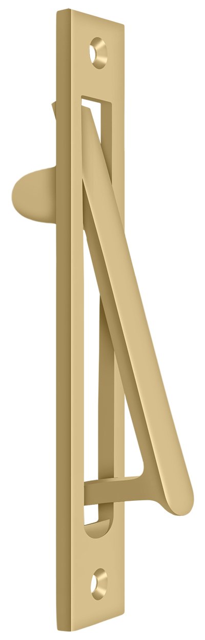 Deltana EP6125U4 Edge Pull HD, 6 1/4" x 1 1/4" in Brushed Brass