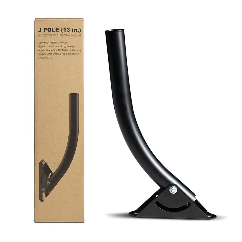 ANTOP Adjustable Attic Antenna Mount - Outdoor TV Antenna Mounting Pole Universal Mount Brackets - Easy Installation, Solid Structure, Weather Proof