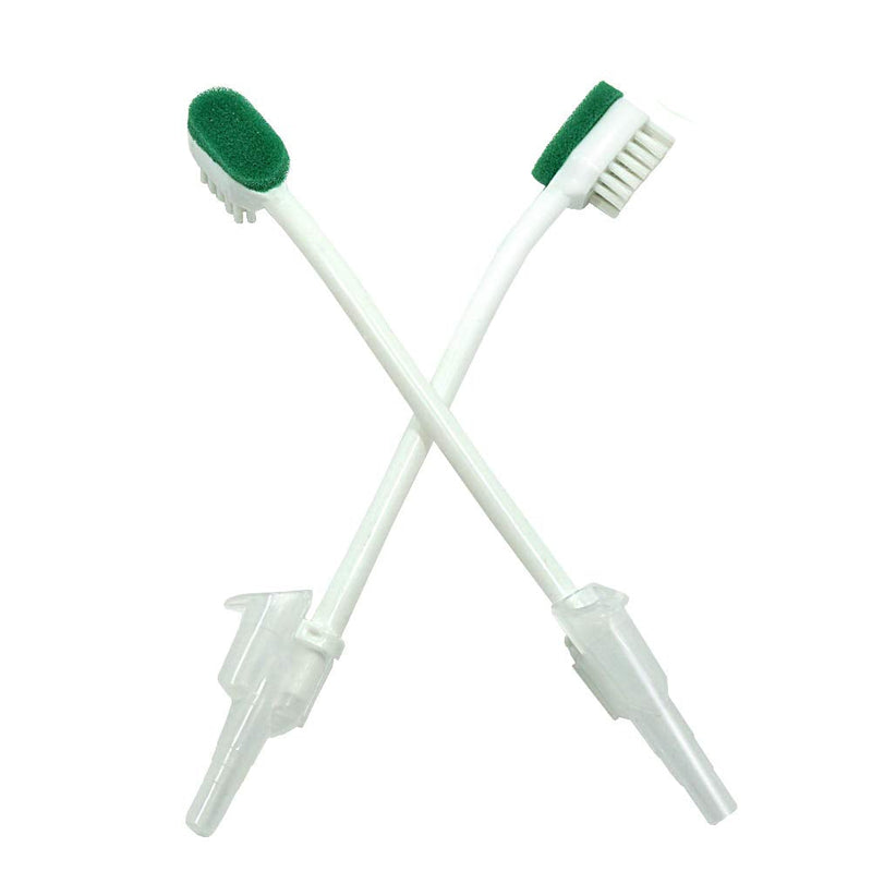 20pcs Disposable suction swab toothbrush sputum suction sponge swab sponge toothbrush suction toothbrush White