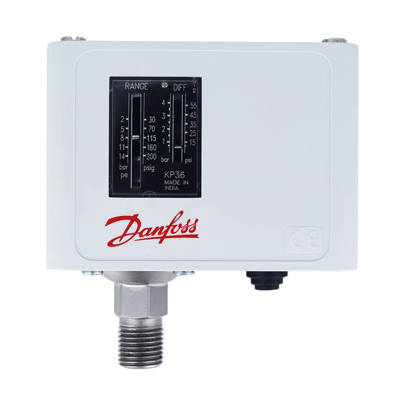 060110866 | 060-110866 | DANFOSS KP36 Pressure Switch, G1/4 Male PRES CON, 17 BAR, SPDT