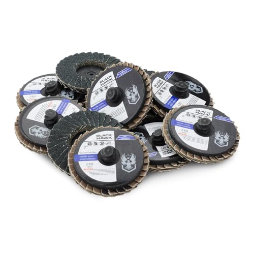 BHA 2" Zirconia Quick Change Mini Flap Discs, 80 Grit - 10 Pack 80.0