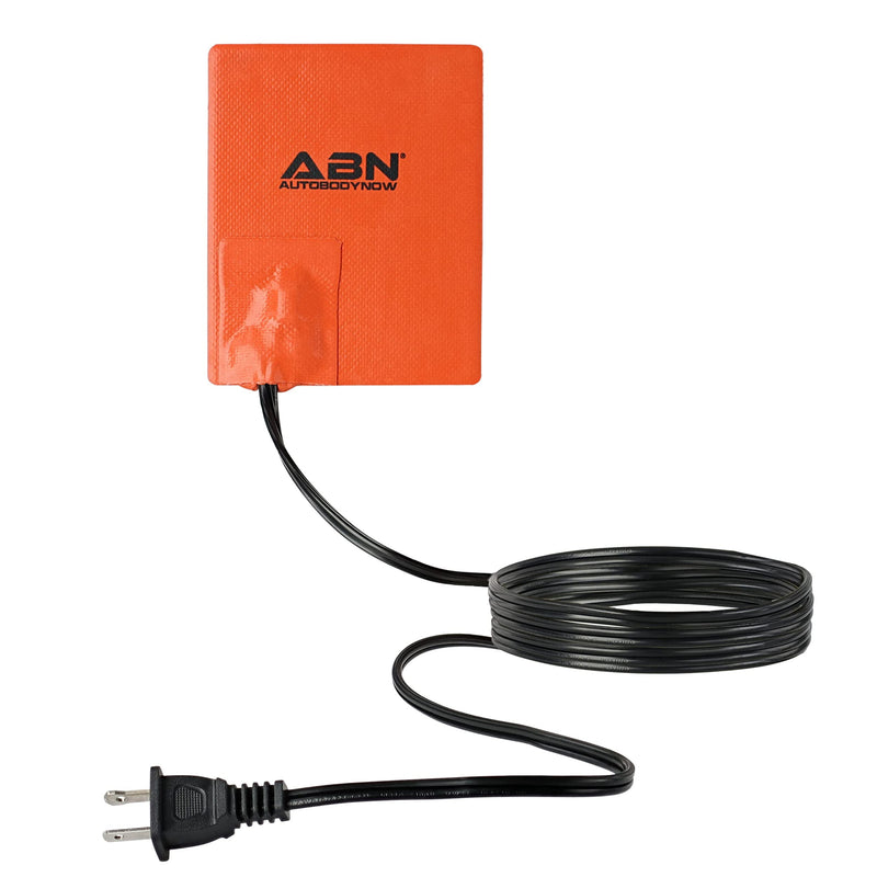 ABN Silicone Heating Pad 120V - 4 x 5 Inch Universal Engine Heater Car Oil Pan Heater Pad, 150W Electric Heater Pad 4 inches x 5 Inches