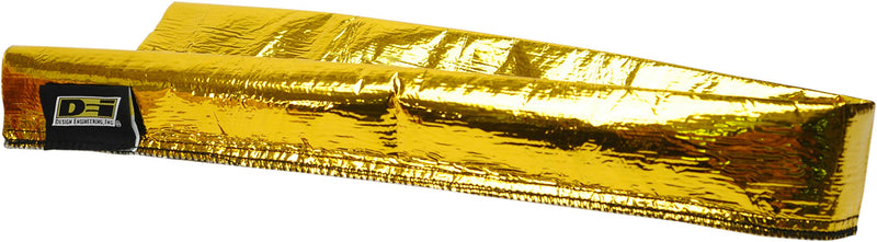 Design Engineering 010917 Heat Sheath GOLD 1" I.D. x 36" Line Sleeving Heat Protection up to 800°F 1" I.D. x 36"