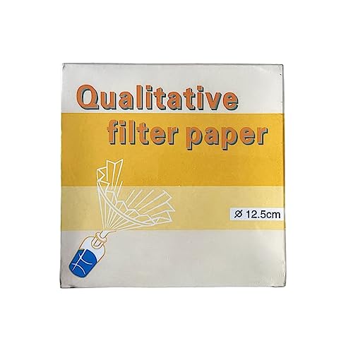 12.5cm 10-15μm Qualitative Filter Paper OD=125mm Slow Speed 100 Pcs/Pack